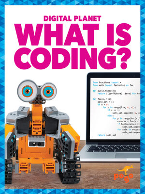 cover image of What Is Coding?